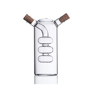 Double Hole Separation Borosilicate Glass Olive Oil Bottle
