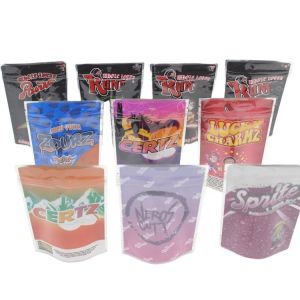 Mylar Custom Food Packaging Bags 150g Doypack Stand Up ziplockk Bags