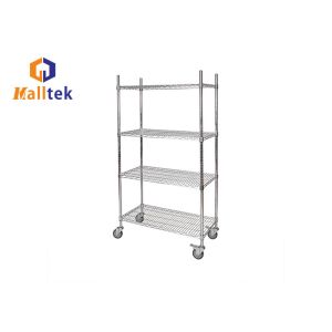 Adjustable Kitchen Chrome Plated 5 Tier Wire Shelf