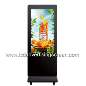 Quality 1920x1080 43 Inch Double Sided TFT LCD Advertising Player for sale