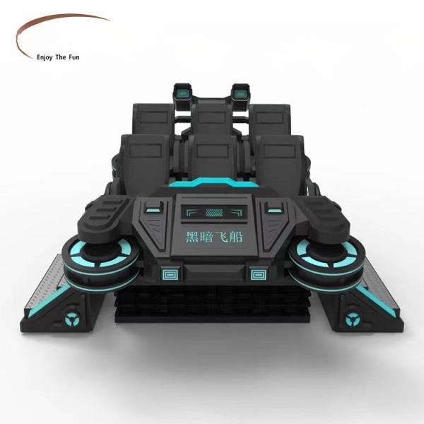 Buy Amusement Park  6 Seats 9d Virtual Reality Cinema VR Roller Coaster Machine at wholesale prices