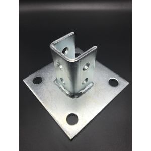 Unistrut Fittings 12 Holes Post Base Brackets