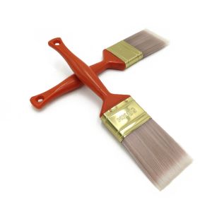 Gloss Synthetic Paint Brush Synthetic Tapered Filament Plastic Handle