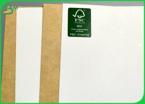 Quality 300g 325g White Face Kraft Liner Board For Food Grade Package for sale