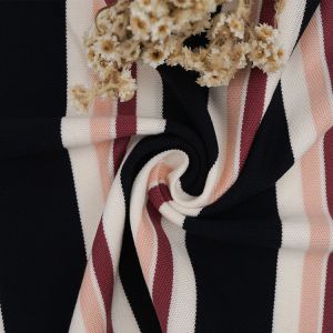 Healthy And Soft Stiff Breathable Refreshing Lenjing Modal ​Striped Material