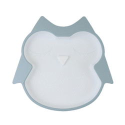 BPA Free Infant Silicone Feeding Plate Waterproof With Suction Bottom