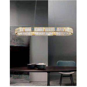 Led Crystal Chandelier For Living Room Creative Design round crystal chandelier