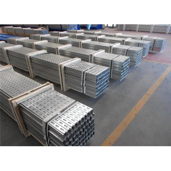 Buy Silver Galvanized Steel Profile Solar Mounting System PV Module Components at wholesale prices