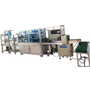 260Pcs/min Non Woven Face Mask Making Machine , CE Mask Manufacturing Machine