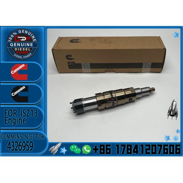 Original new Diesel Fuel Injector 4955080 2872544 For Cummin ISZ13 QSZ13 Engine Parts 4326959