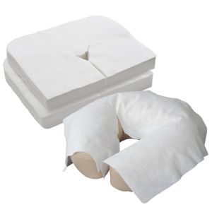 Quality Fitted U Shape SMS 80*200cm Disposable Face Cradle Cover for sale