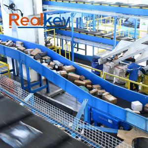 Flexible Custom Conveyor Belts Modular Structure For Warehouse