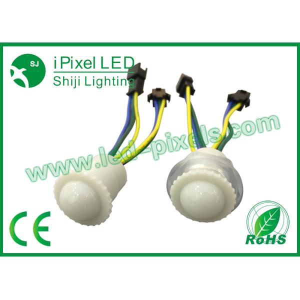 17mm Led RGB Pixel Light IP68 SK6812 Changeable LED Point Light