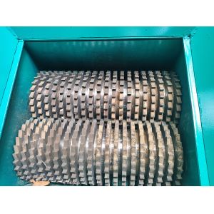 Multifunctional Double Shaft Single Motor Shredder for Heavy Melting Pvc Hdpe Pp