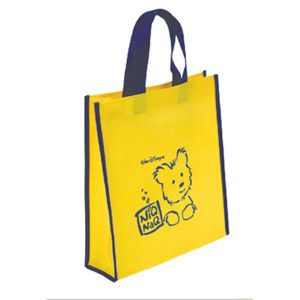 OEM ODM Red Foldable Shopping Bag / Non Woven Gift Bags Personalized
