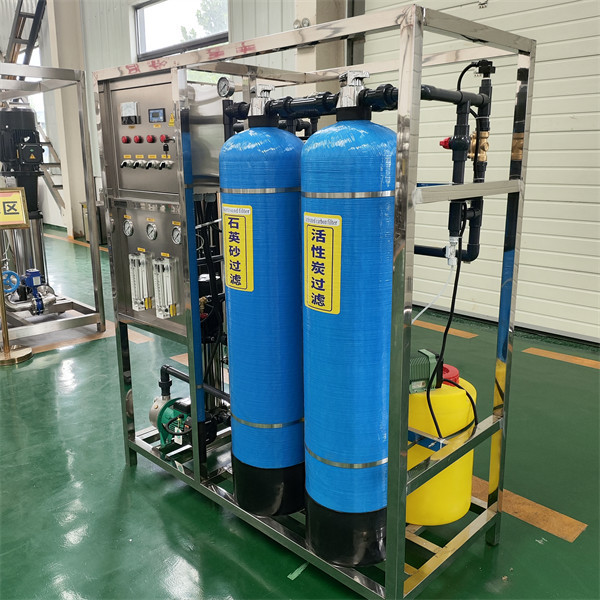 Acid And Alkali Resistant Water Treatment Machinery 1 T Double Tank Reverse Osmosis Water Purification System