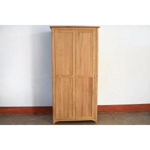 Environmental Friendly Particle Board Wardrobe With Cloth Hanging Pipe
