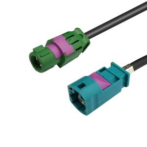 Practical FAKRA HSD Cable Z Code Male To E Code Female For Automotive