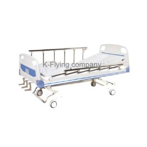 OEM Three Rockers Manual Nursing Bed For Hospital Clinic