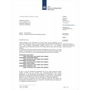 Wuhan Xindi International Trade Co., Ltd. Certifications