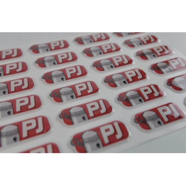 Multipurpose Epoxy Sticker Printing Badges logo