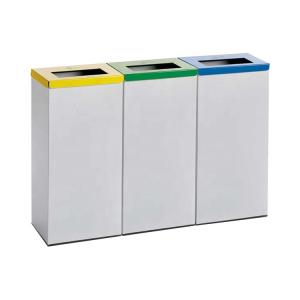 Public Grey Customized 30L Multi Compartment Trash Can