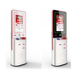 Self Service Kiosk with passport scanner card reader