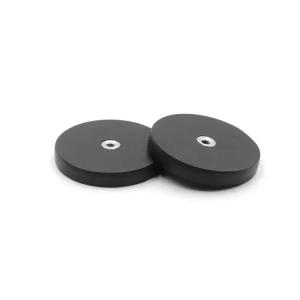 Round Abrasion Resistance Rubber Feet Pads for Furniture / Equipment
