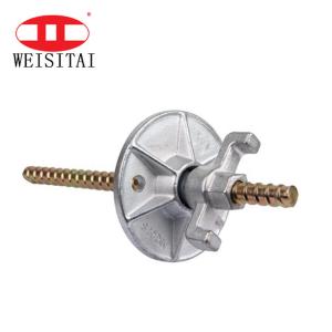 Electro Galvanized 180kn Scaffolding Wing Nut Cast Iron