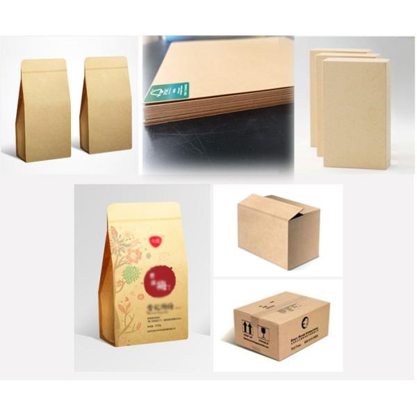 kraft liner paper 250gsm - 400gsm Good toughness FSC natural brown kraft liner paper for packing