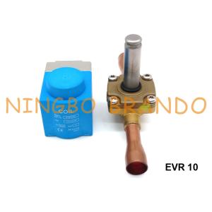 China Danfoss Type EVR 10 NC 5/8'' Refrigeration Solenoid Valve 24V 220V on sale