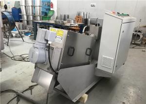 Thickening Screw Press Dewatering Machine Food Processing Industry Applied