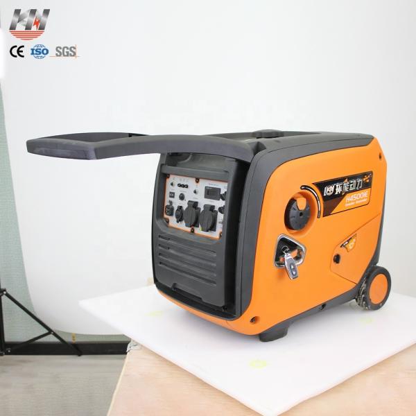 Buy Portable Inverter Variable Frequency Electric Generador / Gasoline Generators for Home Use Super Silent Single Phase in Stock at wholesale prices