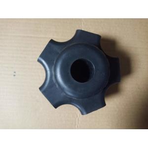 Medical Infusion Stand Bottom Base Iv Carts Medical , Black IV Pole Parts