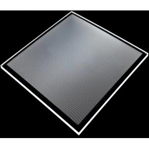 Optical Grade Acrylic Light Guide Plate Laser Dotting With Reflective Film,