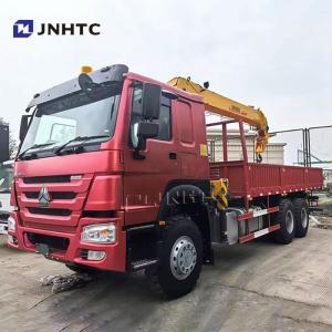 Quality Sinotruk HOWO 6x4 Straight Arm Crane Truck 10 Wheels 340hp 10 Ton for sale