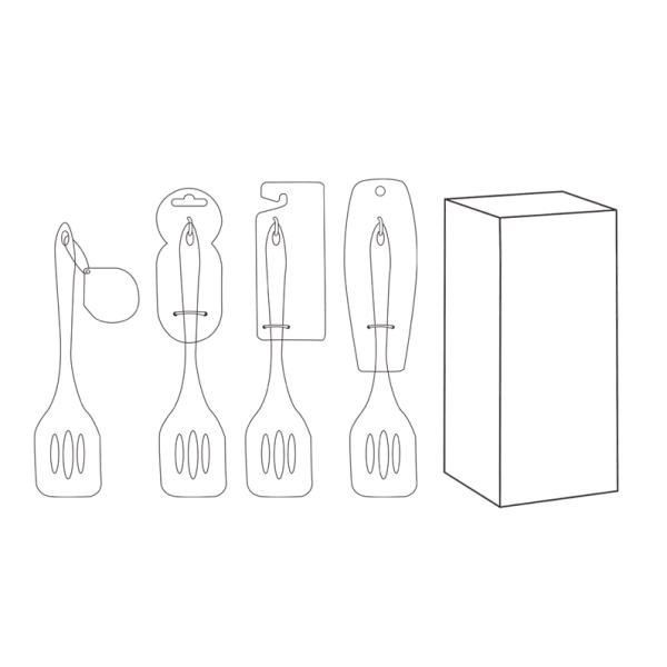 Stainless Steel Cooking Utensils Set Essential Kitchen Gadget for Fruits Vegetables