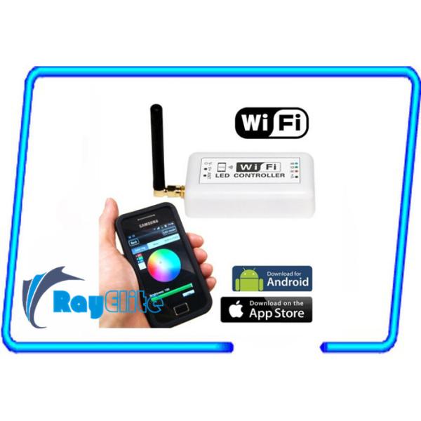 Quality RJ45 Wifi DMX Controller 96W with IOS Receiver dmx lighting controller for sale