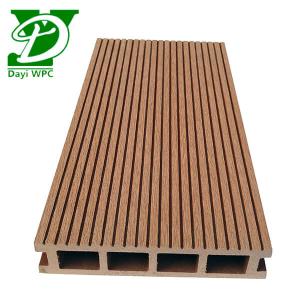 Hollow Modern Waterproof WPC Decking Total Solution for Swimming Pool