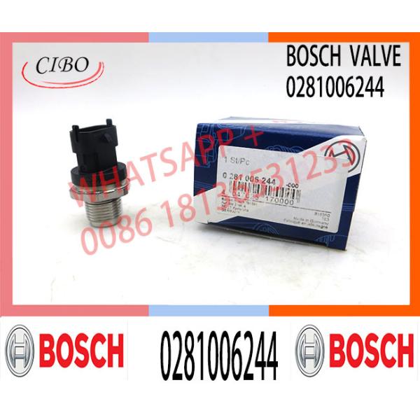0281006244 Hot engine parts Fuel common 0281006244 rail pressure sensor High
