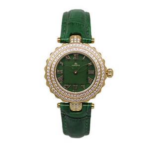 Round Japan Quartz Stainless Steel Watches Custom Leather Waterproof