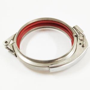 Polished 150mm Hvac Systems Quick Release V Band Clamp