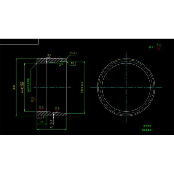 Durable Tungsten Steel Piston Bushing OEM Hard Alloy Carbide Bushing Tool