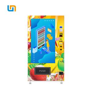 Durable Touch Screen Vending Machine , Cashless Payment Food Vending Machines