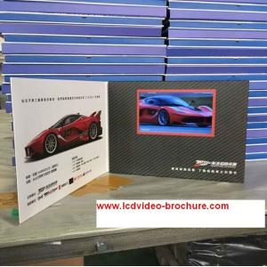Video Business Card With Lcd Screen