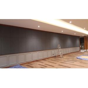 Fabric Wrapped Acoustic Panels Sound Absorbing Wall Fiberglass Board