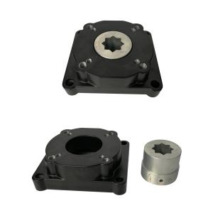 Coupling and direct mounting plate