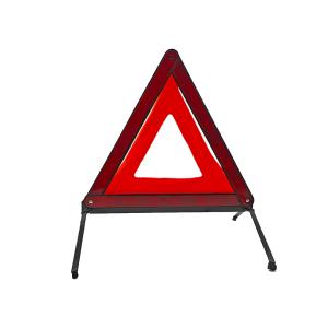 Reflective Triple Triangle Car Warning Sign, Foldable Emergency Warning
