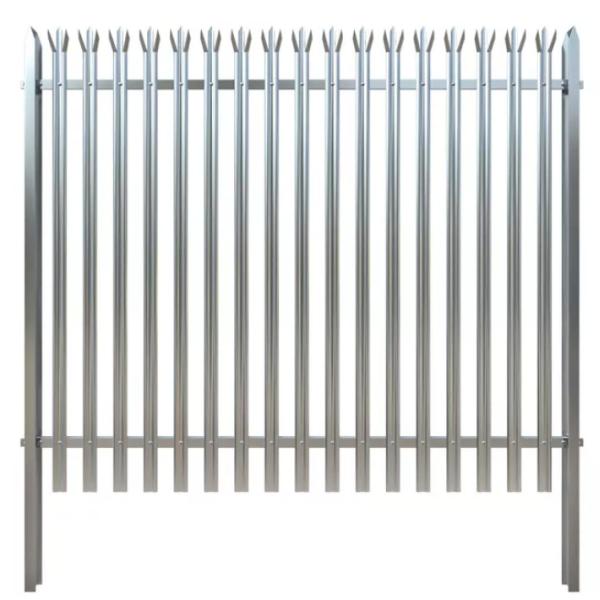 Buy Highway Rot Proof Metal Palisade Fencing Galvanized Steel 6m Height at wholesale prices