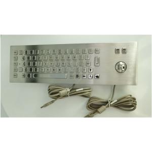 Dustproof Industrial Keyboard With Trackball Self Service Kiosk Reliable Input
